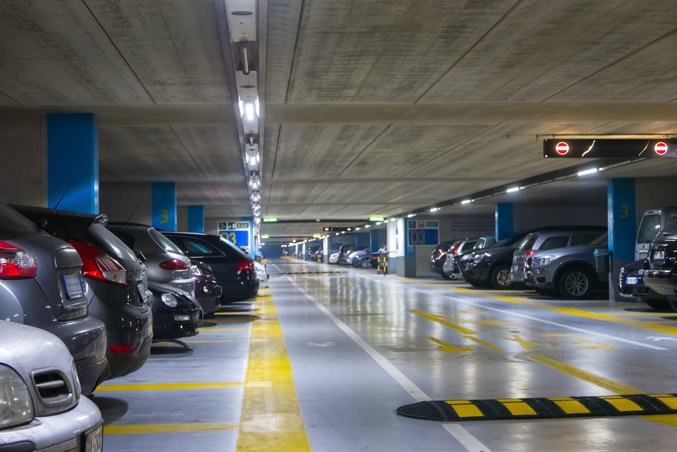 Here are effective ways to maximize parking in a commercial lot.