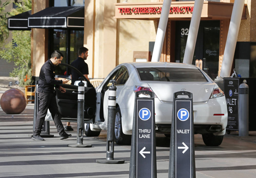 Valet services can greatly improve a shopper's experience at the mall.